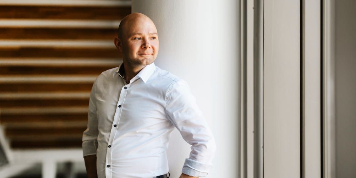 Suomen Yrittäjien puheenjohtaja Petri Salminen.