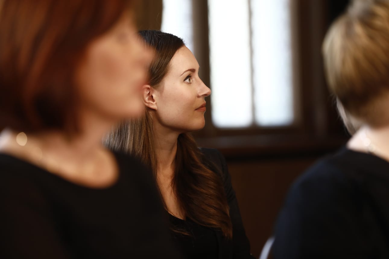 Tamperelainen Sanna Marin nimitettiin torstaina liikenne- ja viestintäministeriksi.