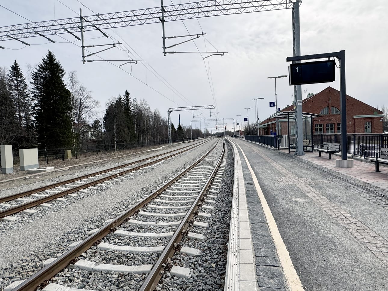 Oulu–Haaparanta -yhteys alkanee liikennöimään elokuussa. Tornion rautatieasema odottaa valmiina.
