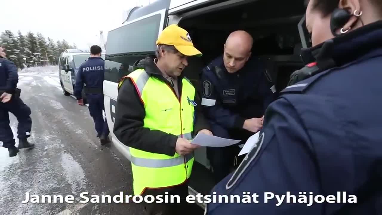 Janne Sandroosin etsinnät Pyhäjoella