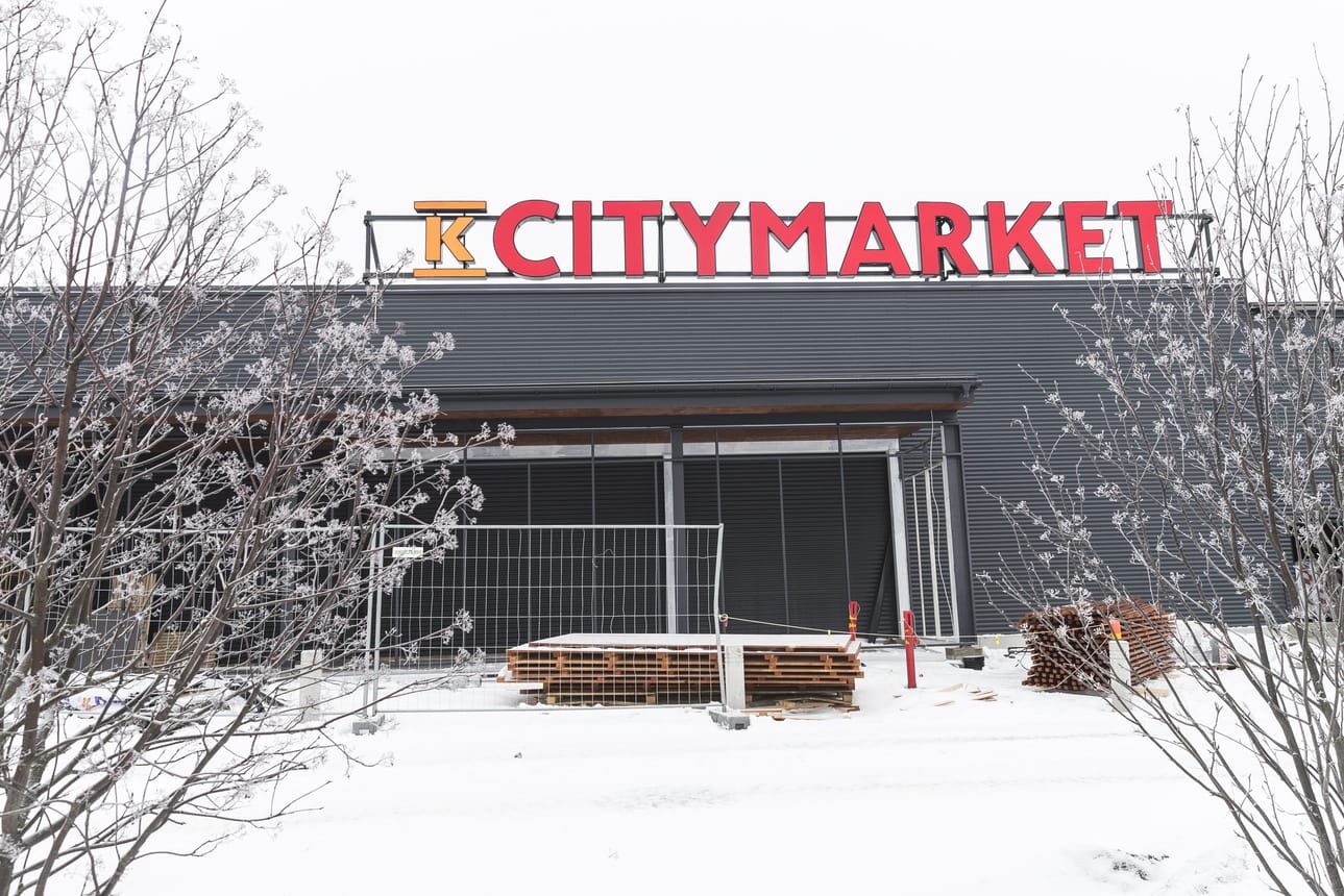 Ruskon Citymarket laajenee. Laajennetun myymälän avajaisia vietetään marraskuun loppupuolella.