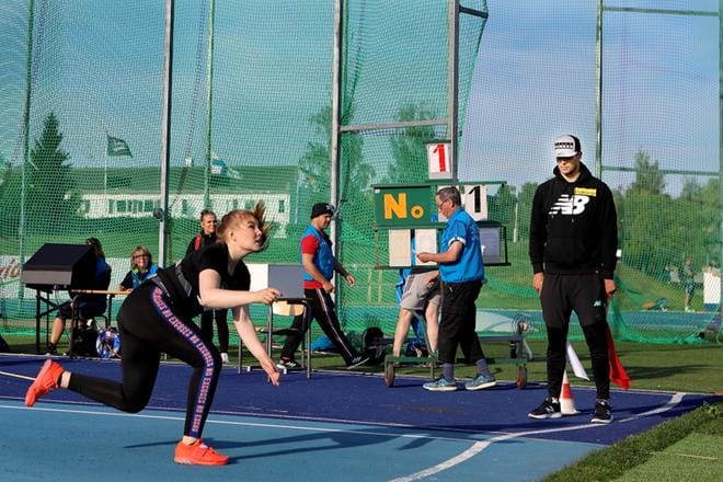 Anni-Linnea Alanen oli mainiossa vireessä Tallinnassa. Arkistokuva: Heikka Hakanen