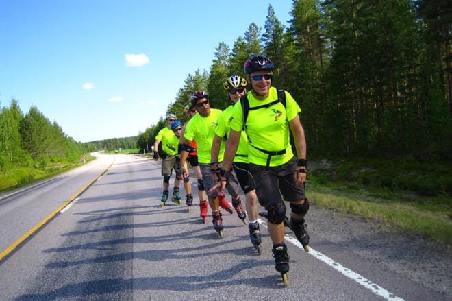 FinLine-rullaluisteluretki järjestetään jo 28. kerran. Kuva: Panu Tuominen