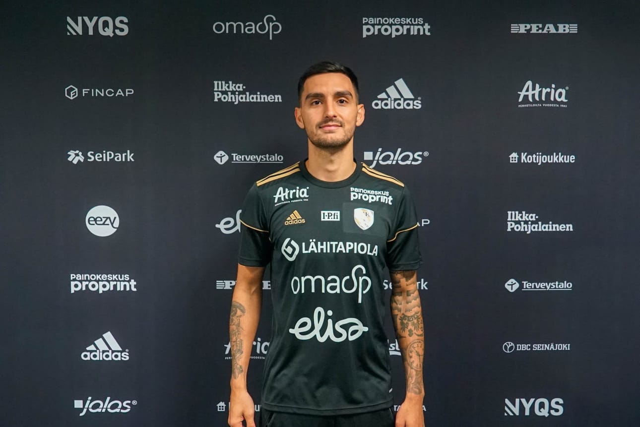 Pablo Andrade siirtyy Seinäjoelle Espanjasta.