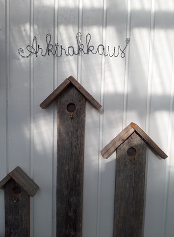 Arkirakkaus on parasta. 