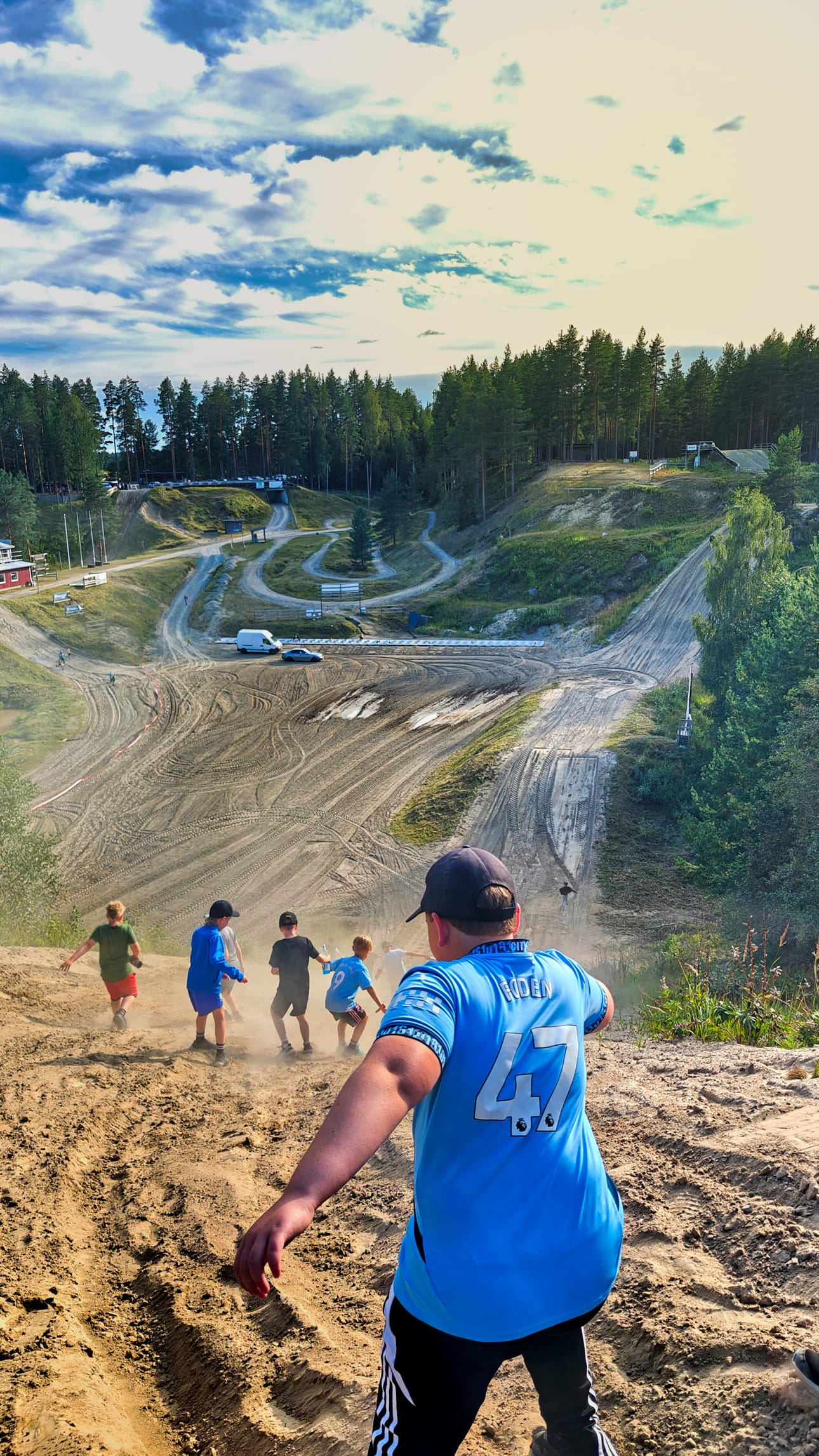 Alavuden motocrossradalla elokuussa 2025.