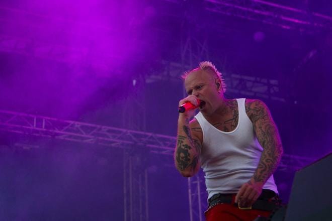 The Prodigy esiintymässä Provinssissa vuonna 2014. Kuvassa solisti Keith Flint. Kuva: Maria Mäki
