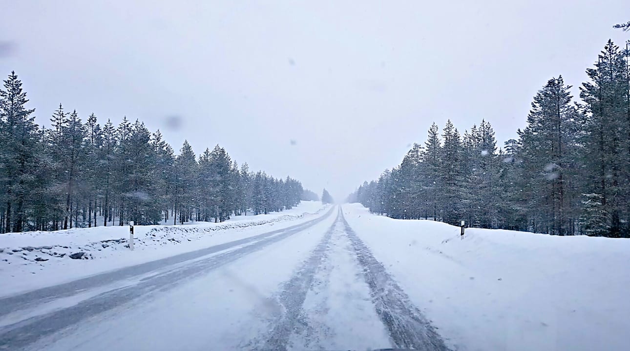 Kohta näyttää taas tältä. Teiden talvikunnossapito alkaa tällä viikolla.