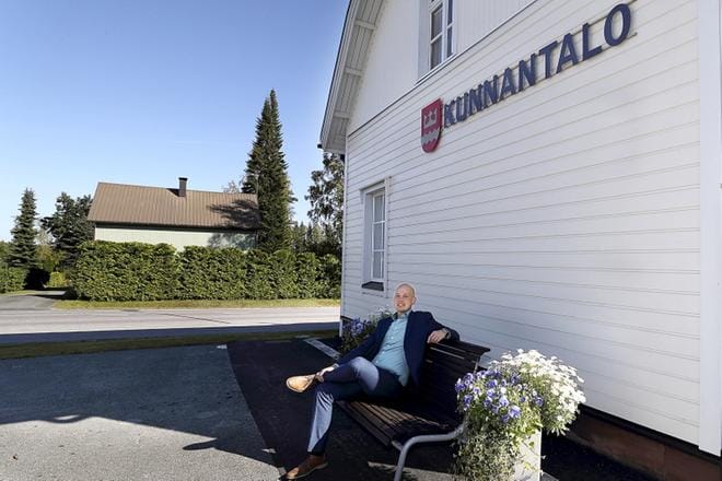 Juha Viitasaari aloitti Soinin johdossa viime vuonna Suomen nuorimpana kunnanjohtajana.