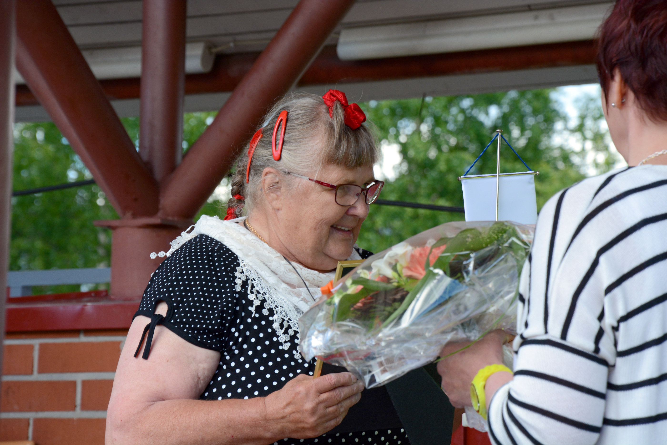 Kerttu Simusta Pudasjärven vuoden merkkihenkilö