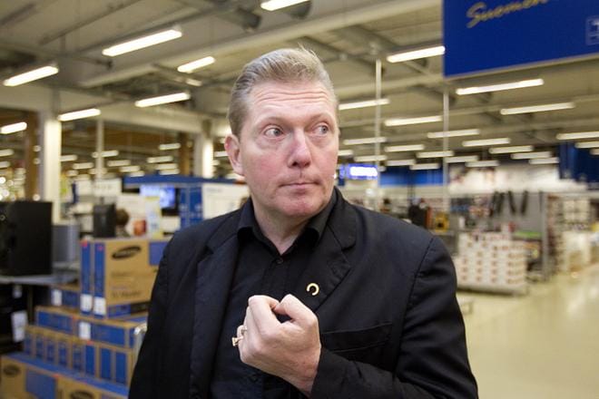 Vesa Keskinen oy:n toimitusjohtaja Vesa Keskinen keräsi viime vuonna itselleen jättitulot. Yritys aloittaa kuitenkin yt-nevottelut tällä viikolla. ARKISTOKUVA: JUSSI ASU