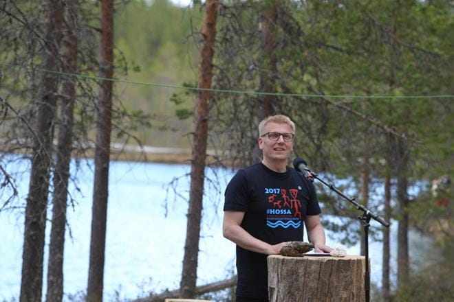 Asunto-, energia- ja ympäristöministeri Kimmo Tiilikainen (kesk.) aikoo lopettaa kivihiilen käytön Suomessa vuonna 2029. KUVA: Juha Neuvonen