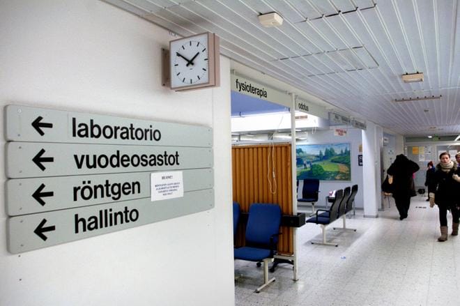Lapualla on yksi maakunnan parhaista terveyskeskuksista, sanoo kaupunginhallituksen puheenjohtaja Lasse Rajala. KUVA: ARKISTO/JOUKO HÄNNINEN
