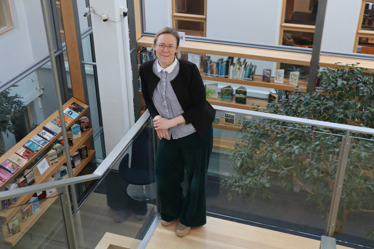 Sanna Bondaksen mukaan Vaasan omatoimikirjastoissa tilaa ja omaisuutta on kunnioitettu ja sitä on osattu käyttää fiksusti.