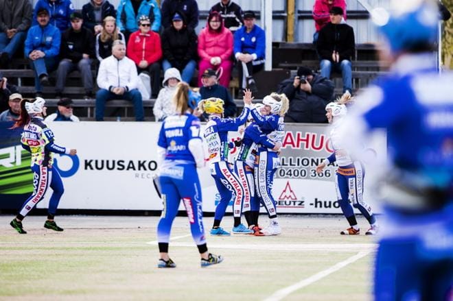 Virkiä otti täydet pisteet Oulun Lipottarilta. Kuva: Krista Luoma