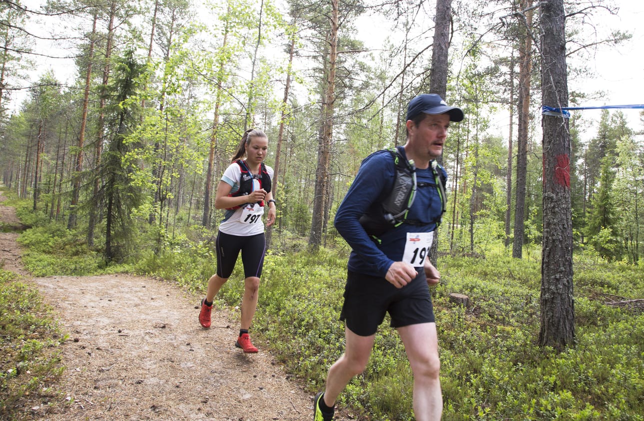 Raahe Trail Run -polkujuoksutapahtuman myötä käytiin myös yksi Pohjanmaan Polkujuoksu -cupin osakilpailu.
