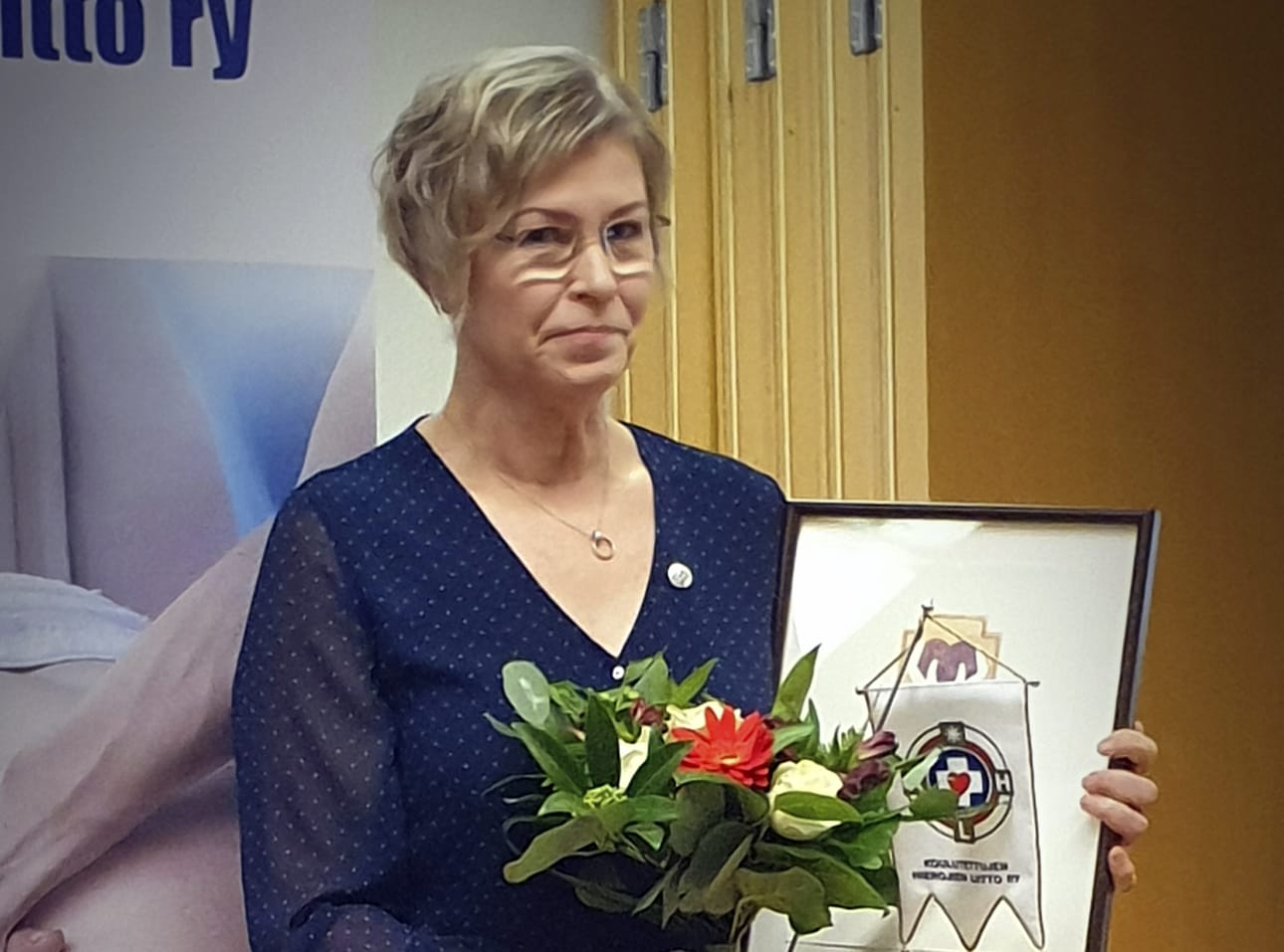 Armi Tasanko palkittiin Vuoden hierojana.