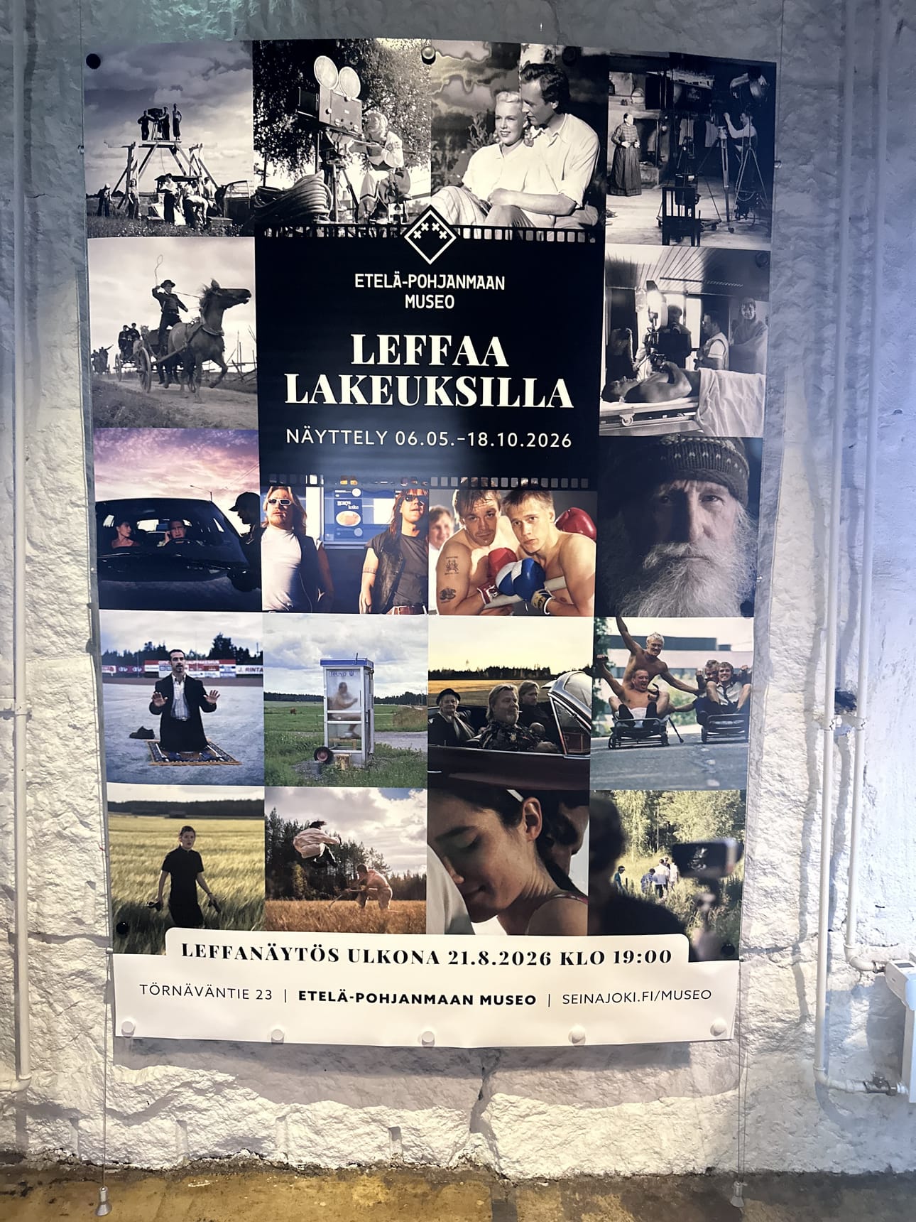 Elokuva-aiheen odotetaan vetävän Törnävän Kivinavettaan tuhansia näyttelykävijöitä.