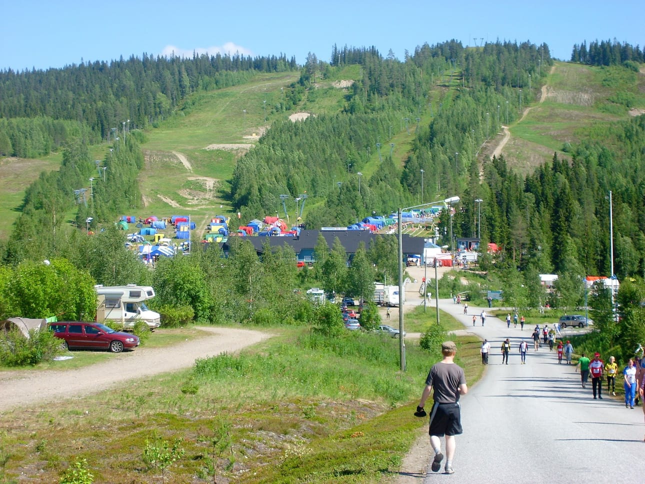 Arkistokuva Paljakasta Kainuun rastiviikoilta.