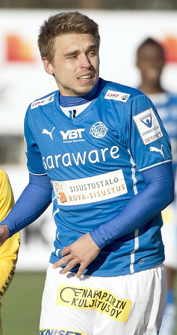 Aleksandr Kokko pelasi ROPS:ssa kausina 2012-2016.