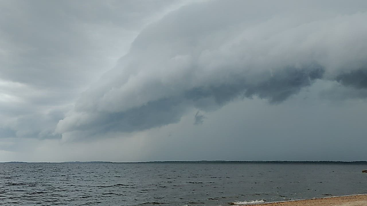 Virpiniemi uimaranta (Meriniemi) tänään n.klo12.25.