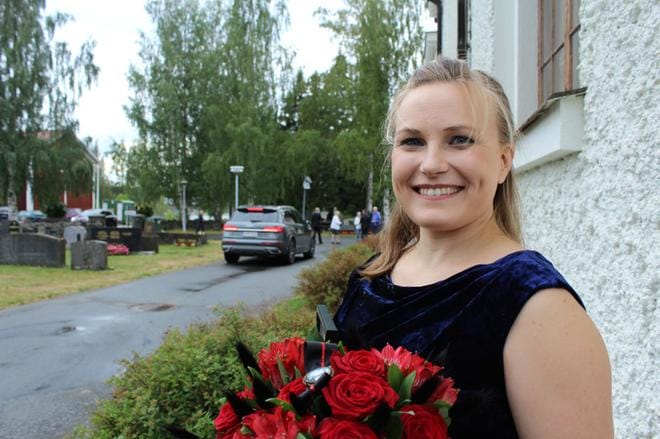Sopraano Minna-Leena Lahti voitti valtakunnallisen Toivo Kuula -laulukilpailun. KUVA: REIJO HEIKKILÄ