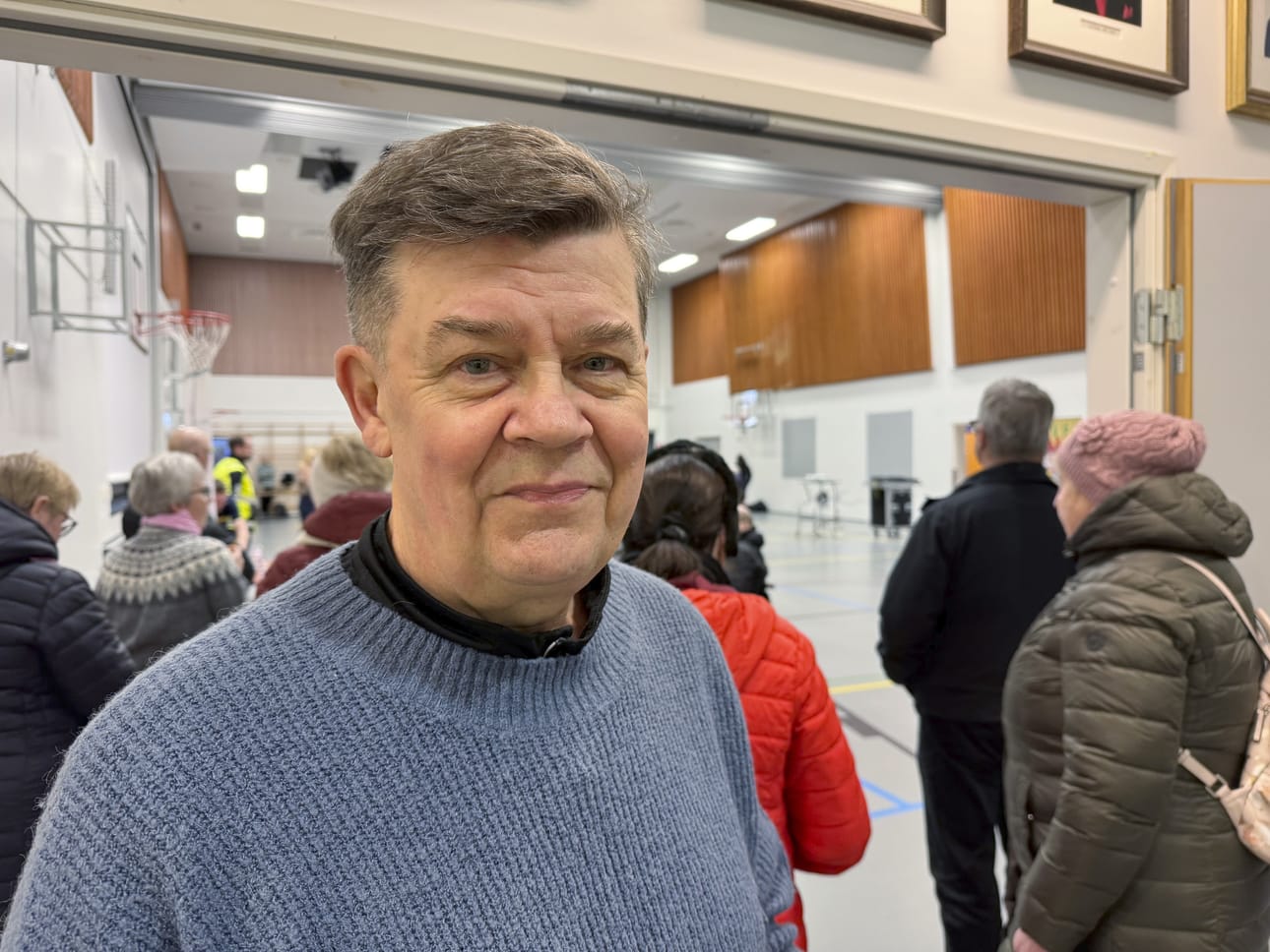 Ari Ojalan mielestä Varaudu nyt! -tapahtuma on hyvä. Hän pohti sitä, miten moni sai tiedon tapahtuman järjestämisestä.