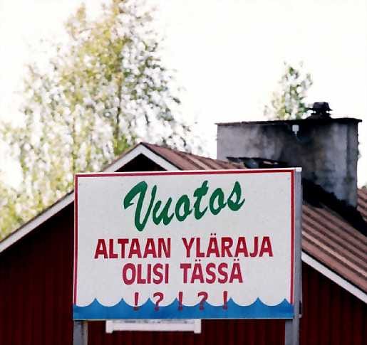 Kädenvääntö Vuotoksen tekoaltaan rakentamisesta on kestänyt jo liki 30 vuotta.
