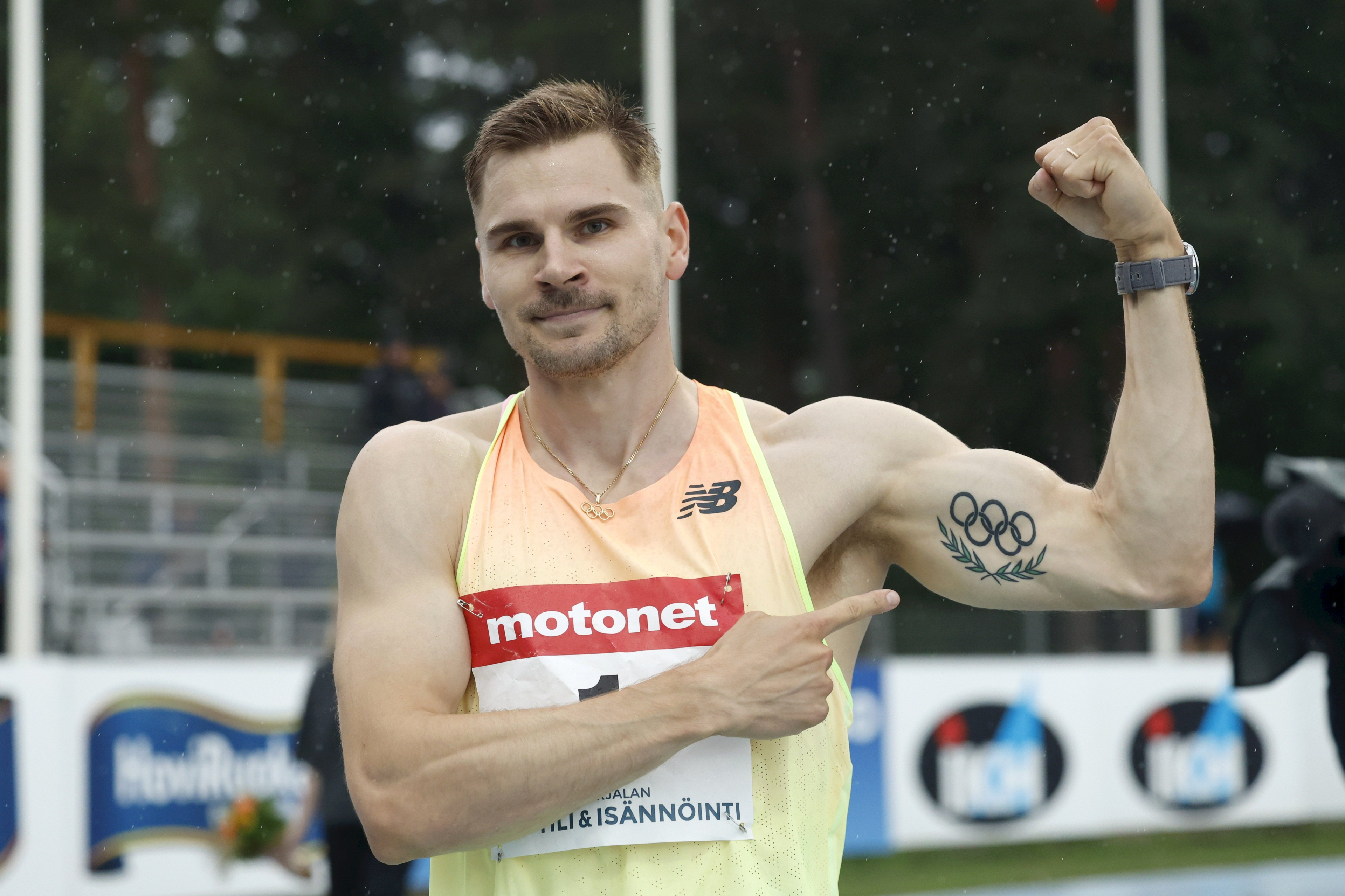 Elmo Lakka näyttää missä on seuraava tähtäin.