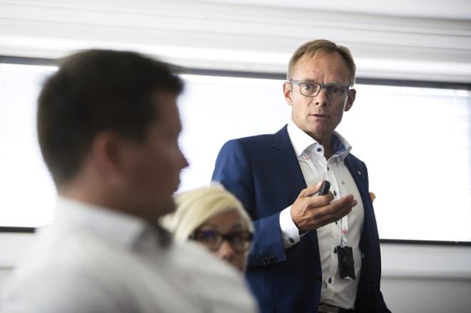 OP Etelä-Pohjanmaan toimitusjohtaja Olli Tarkkanen. Kuva/Arkistokuva: Maria Mäki