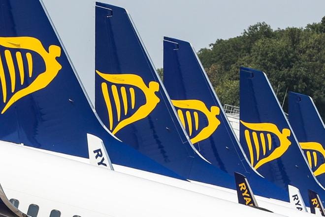 Halpalentoyhtiö Ryanairin ja lentäjien ammattiliittojen väliset neuvottelut eivät ole tuottaneet toivottuja lopputuloksia. KUVA: Stephanie Lecocq / EPA