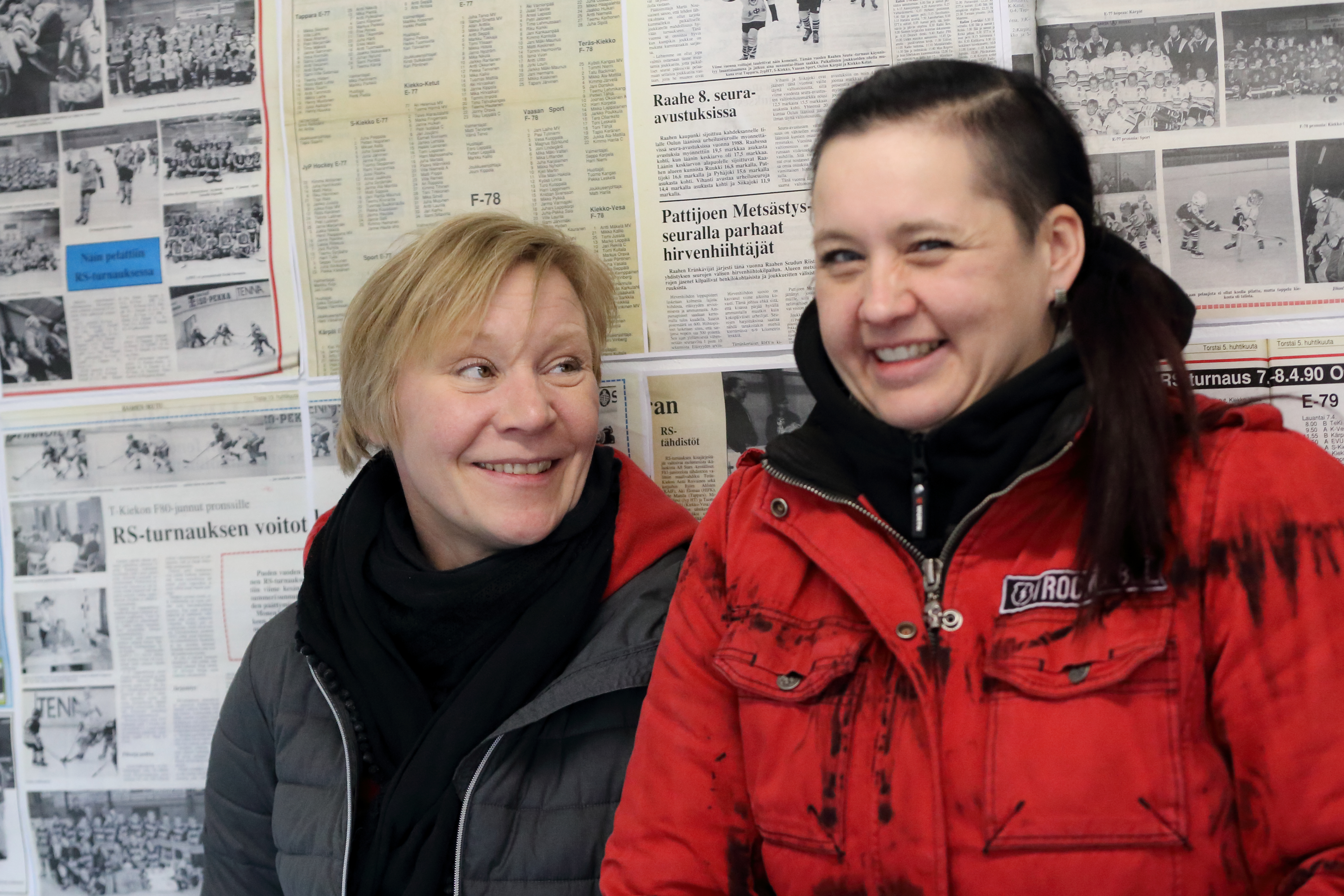 Maarit Kärsämä ja Tiina Parkkinen aloittivat RS-turnauksen rakentamisen vuosi sitten.