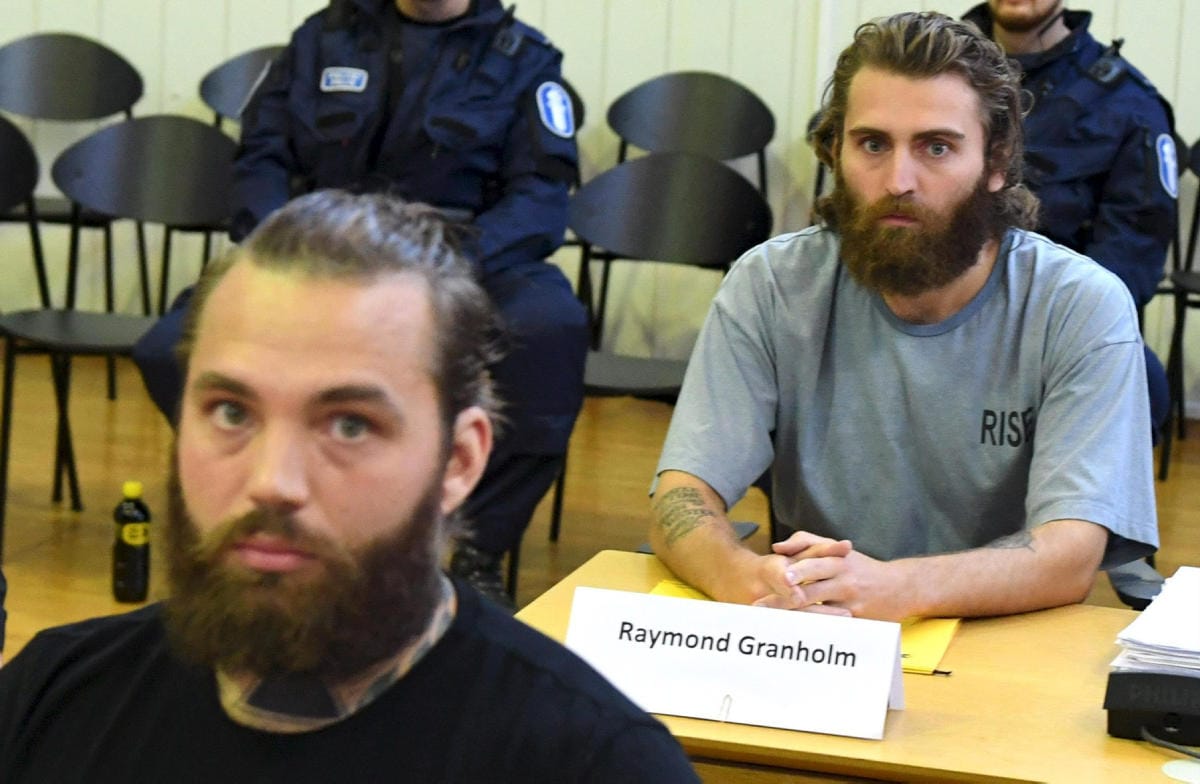 Poliiseja kohti Porvoossa ja Pirkanmaalla ampuneet veljekset Richard (vas.) ja Raymond Granholm (oik.) ovat peruneet valituksensa hovioikeuteen. LEHTIKUVA / Jussi Nukari