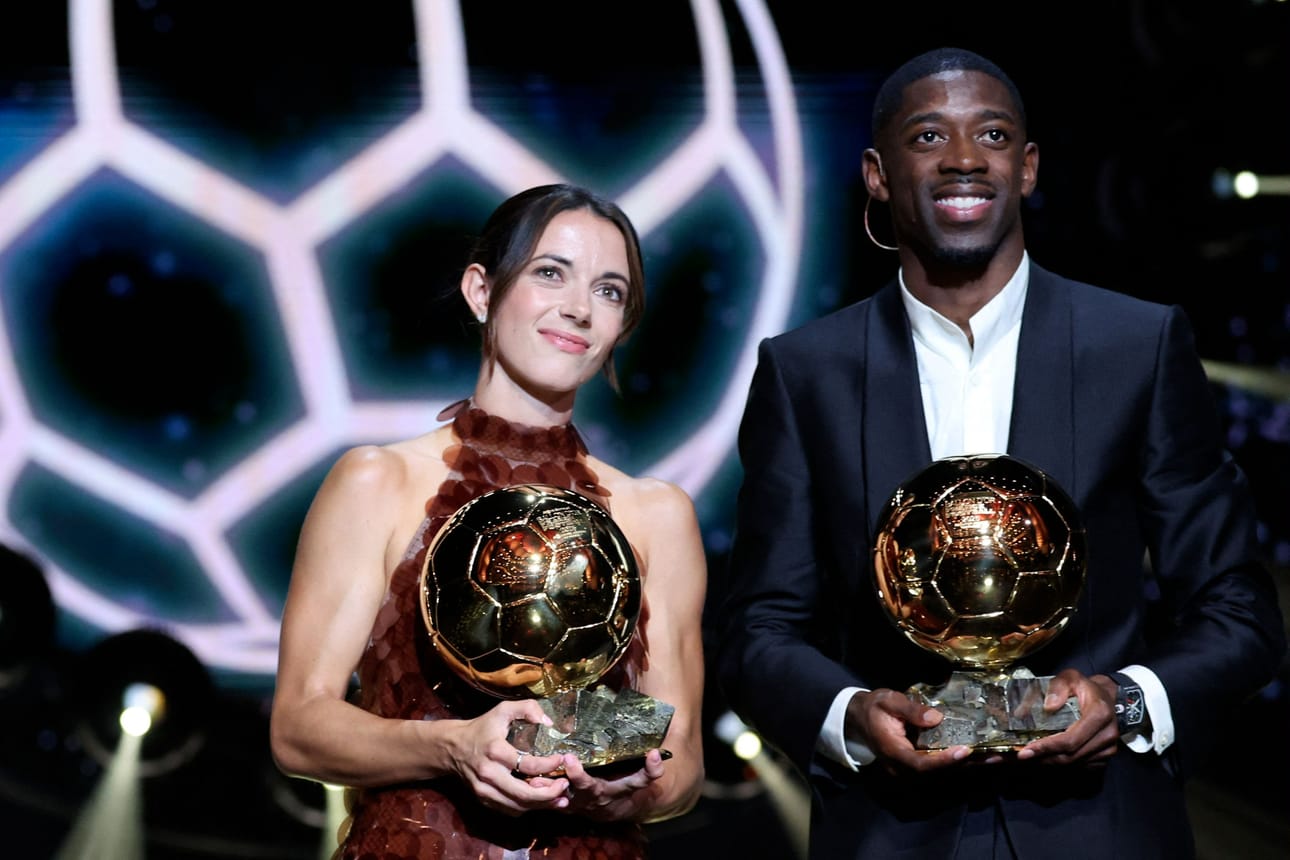 Palkinnot jaettiin Ballon d'Or -gaalassa Pariisissa myöhään maanantai-iltana. LEHTIKUVA / AFP