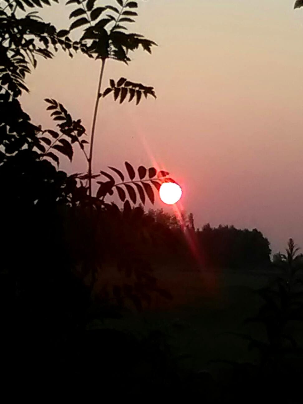 Auringonlasku Rantsilassa! Kuva Charlotta Marttila