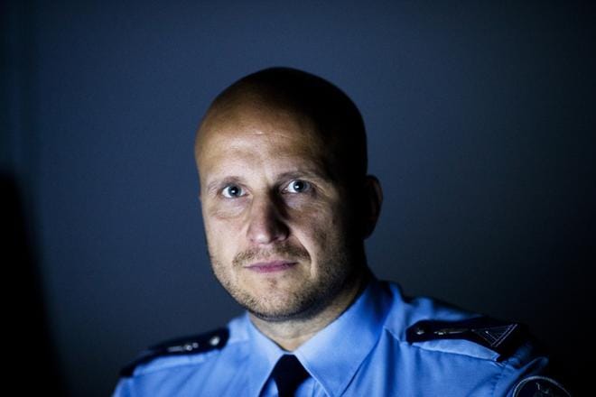 Komisario Marko "Fobba" Forss toimii tällä hetkellä tutkinnanjohtajana järjestäytyneiden rikollisryhmien väkivaltarikoksia selvittävässä ryhmässä. Hän tuli tunnetuksi toimiessaan vuosien ajan nettipoliisina. KUVA: Joel Maisalmi / arkisto