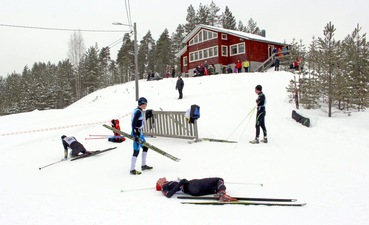 Parikymppiset nuoret miehet antoivat kaikkensa.