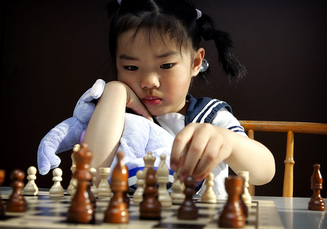 Quiy Zhou viisivuotiaana vuonna 2005.