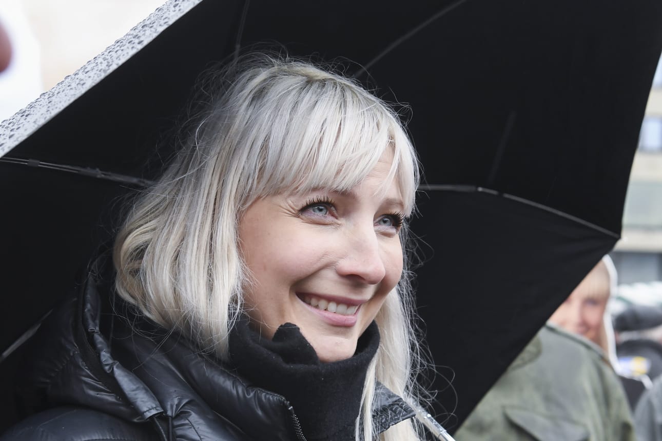 Laura Huhtasaari julkaisi koulutyötä arvostelevan twiitin ja sai aikaan kohun. Arkistokuva.