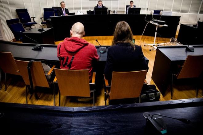 Sipulikanavan perustajaa kuultiin Itä-Uudenmaan käräjäoikeudessa useiden tuntien ajan. Miestä syytetään törkeästä huumausainerikoksesta. KUVA: Joel Maisalmi
