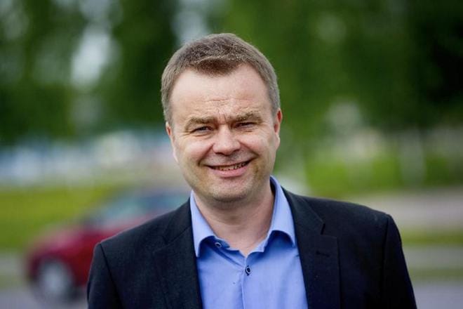 Janne Sankelo on yksi kokoomuksen kolmesta varapuheenjohtajasta. KUVA: JAAKKO ELENIUS