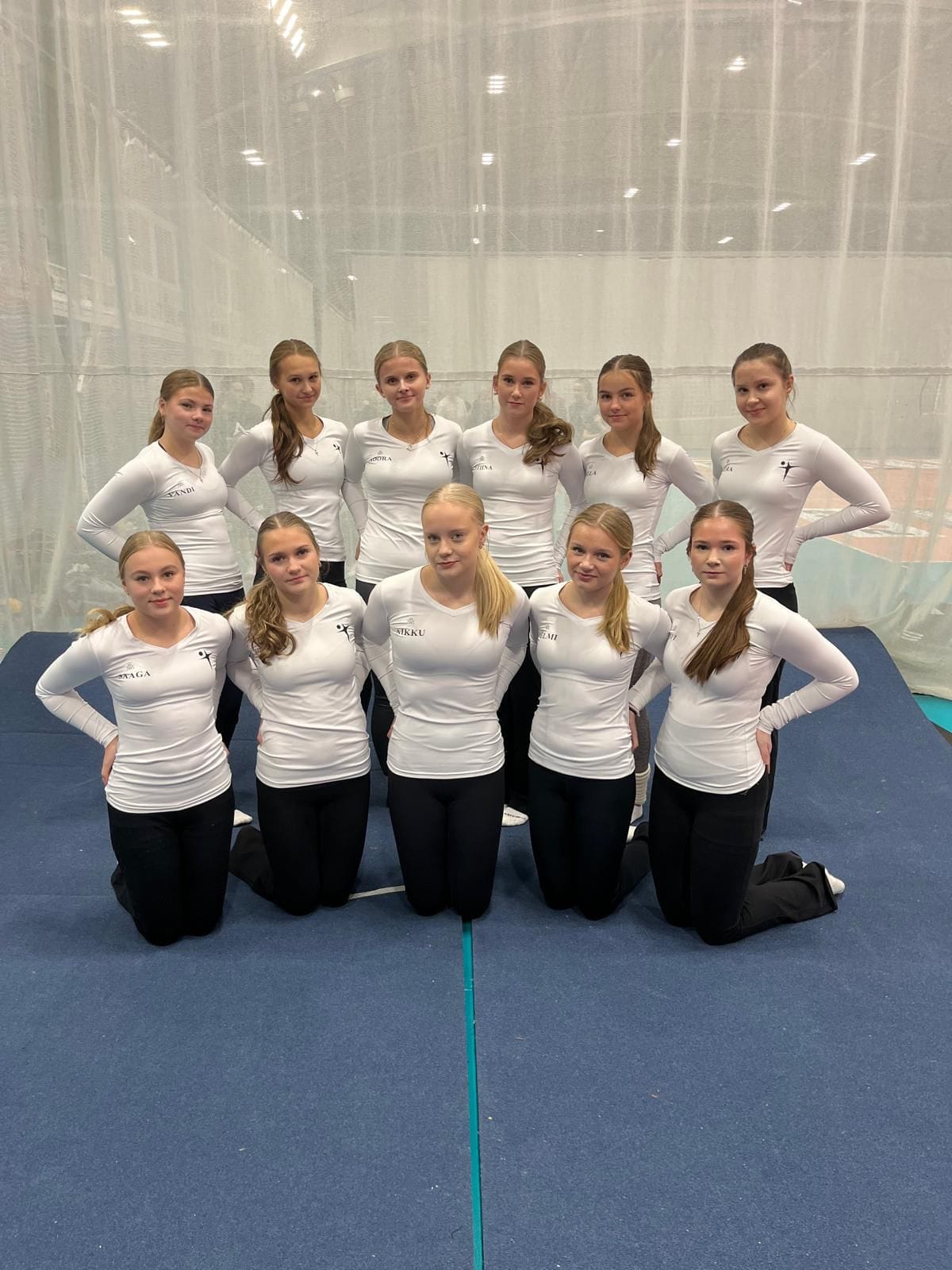 Gaalan urheiluseuraesiintyjinä nähdään Voimisteluseura Taipumattomien TeamGym-joukkue Felide