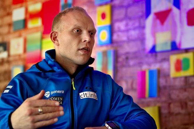 Pikaluistelija Pekka Koskela arvioi uransa aikana olleensa yli 400 kertaa dopingtestissä. ARKISTOKUVA: HEIKKI HAKANEN