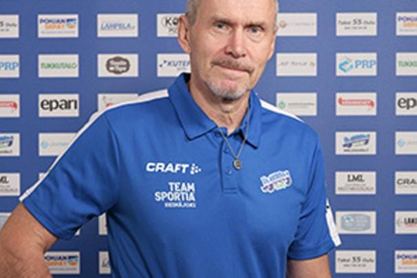 JymyVolleyn päävalmentaja Kari Raatikainen. KUVA: NURMON JYMY
