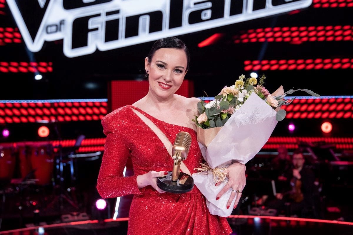 Susanna Erkinheimo voitti tämän vuoden The Voice of Finlandin.
