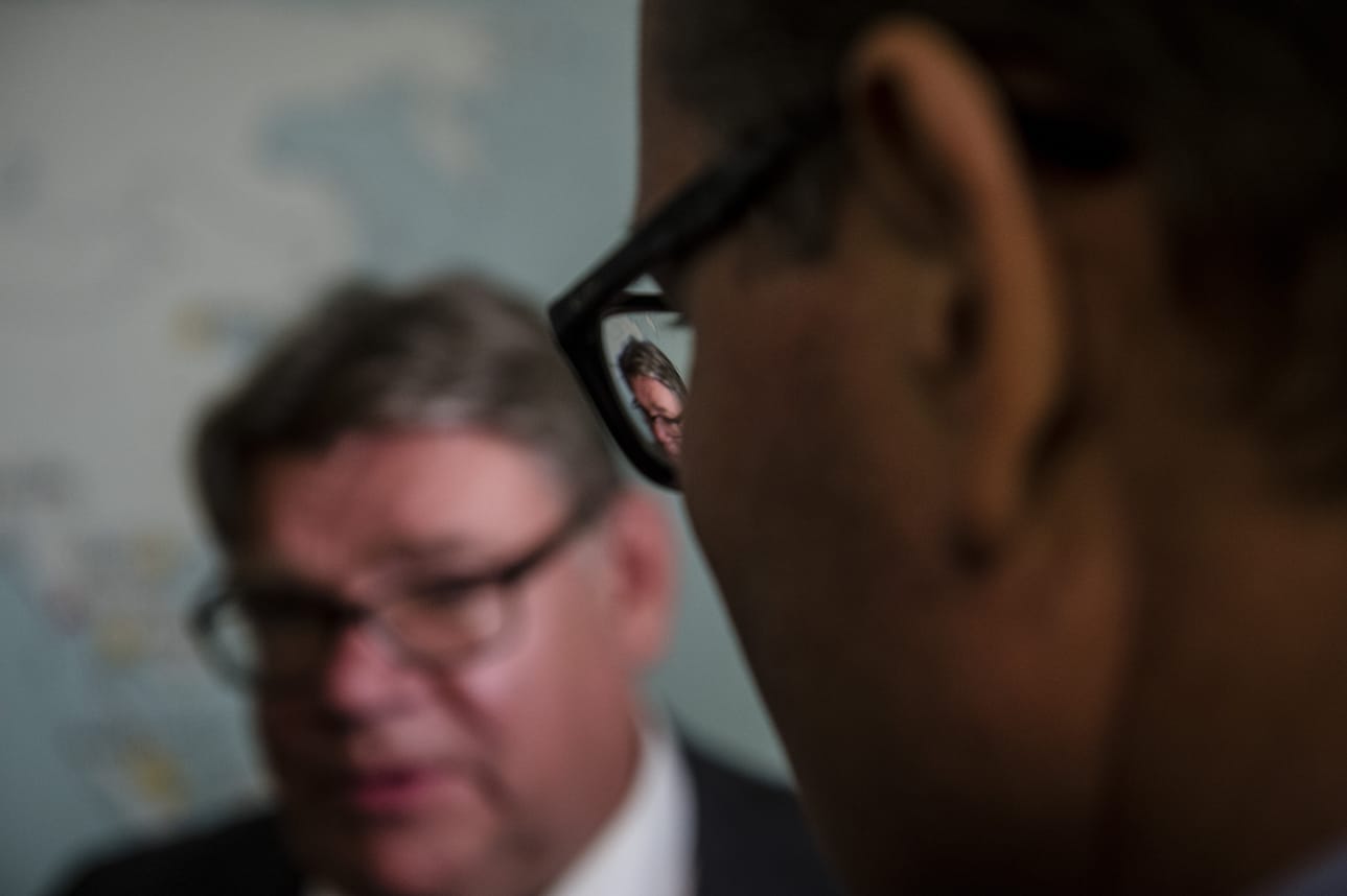 Ulkoministeri Timo Soini (ps.) vastasi Lännen Medialle kipakasti blogissaan.
