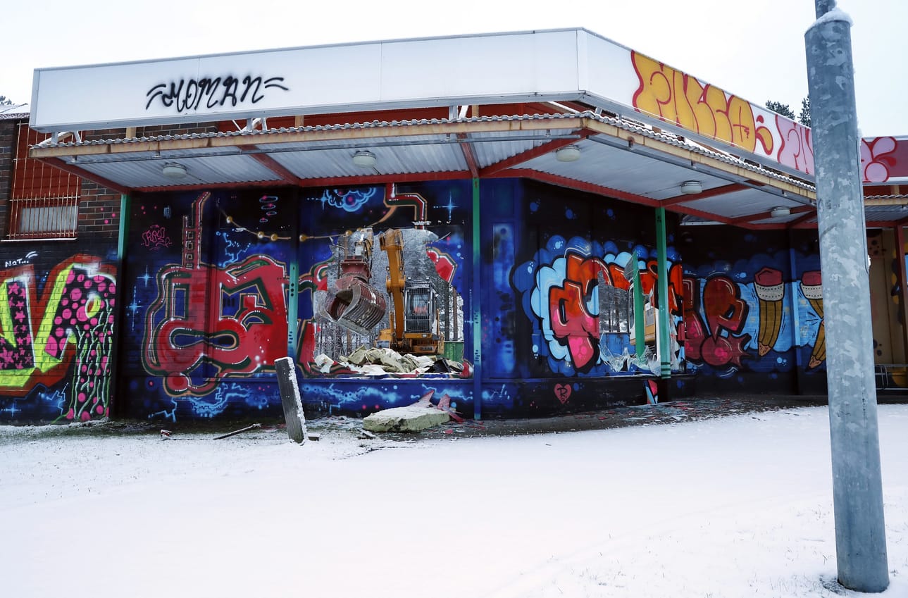 Ostoskeskus on tullut päätepisteeseen.