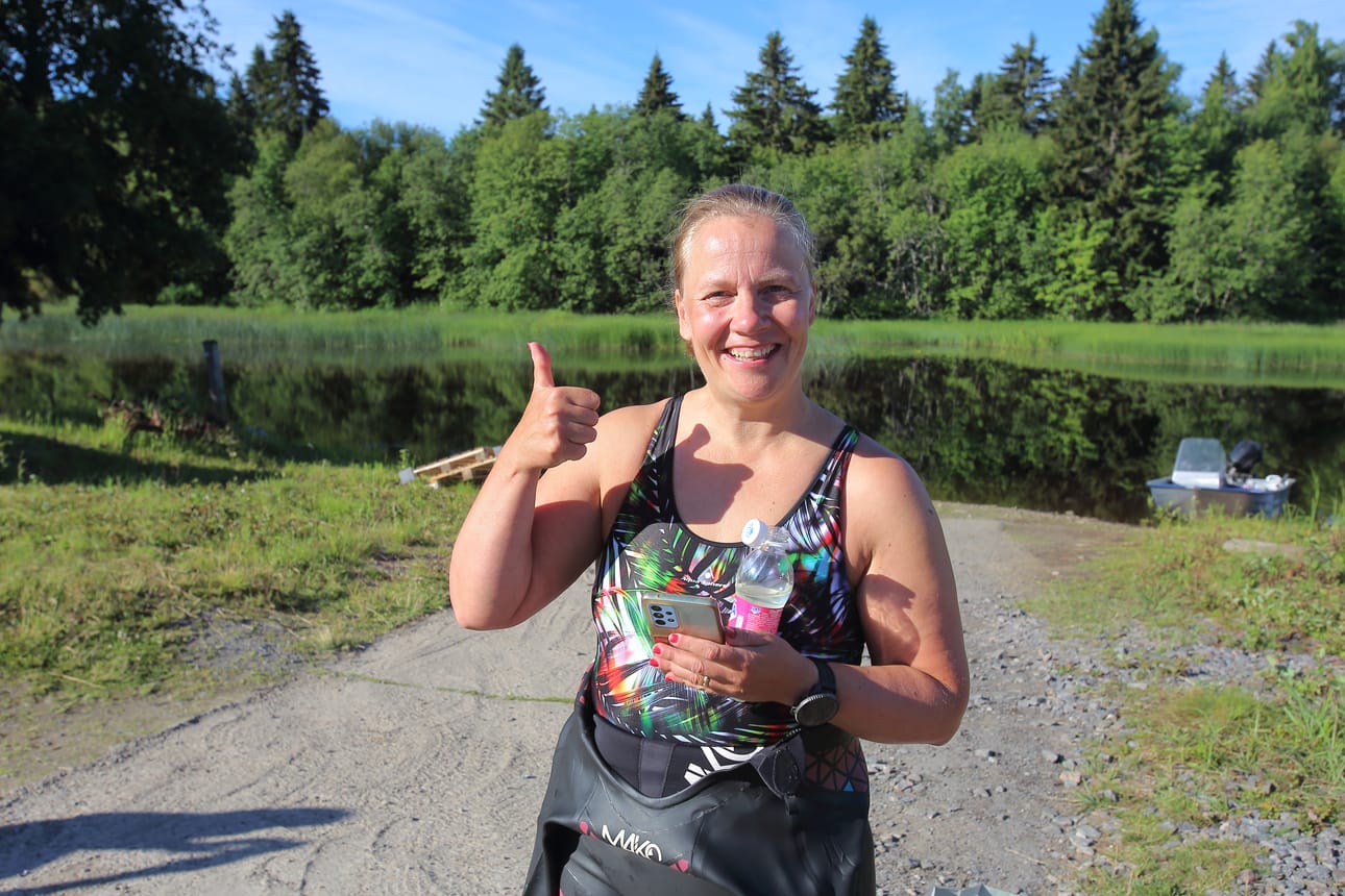 Kristiina Kangastalo-Hoda myönsi perjantaina ennen starttia, että häntä jännittää tuleva urakka.