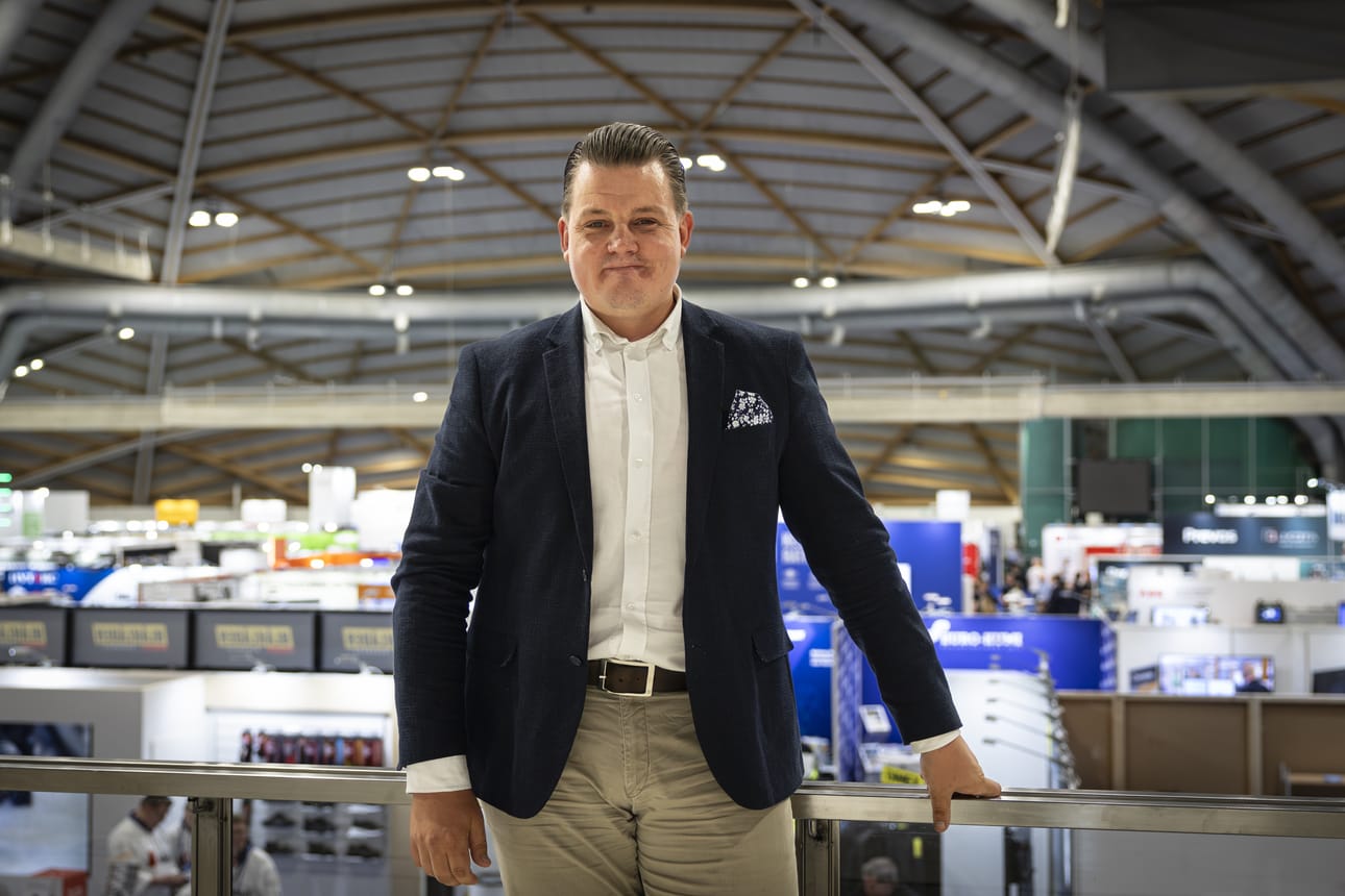 Expomark oy:n Heikki Härmä uskoo, että teollisuusmessujen pöhinä ennustaa myötätuulta Pohjois-Suomen talouteen.