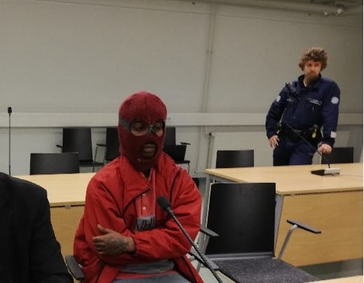 Nahom Hagos on tuomittu raiskauksesta jo kolme kertaa. Arkistokuva Oulun käräjäoikeudesta.